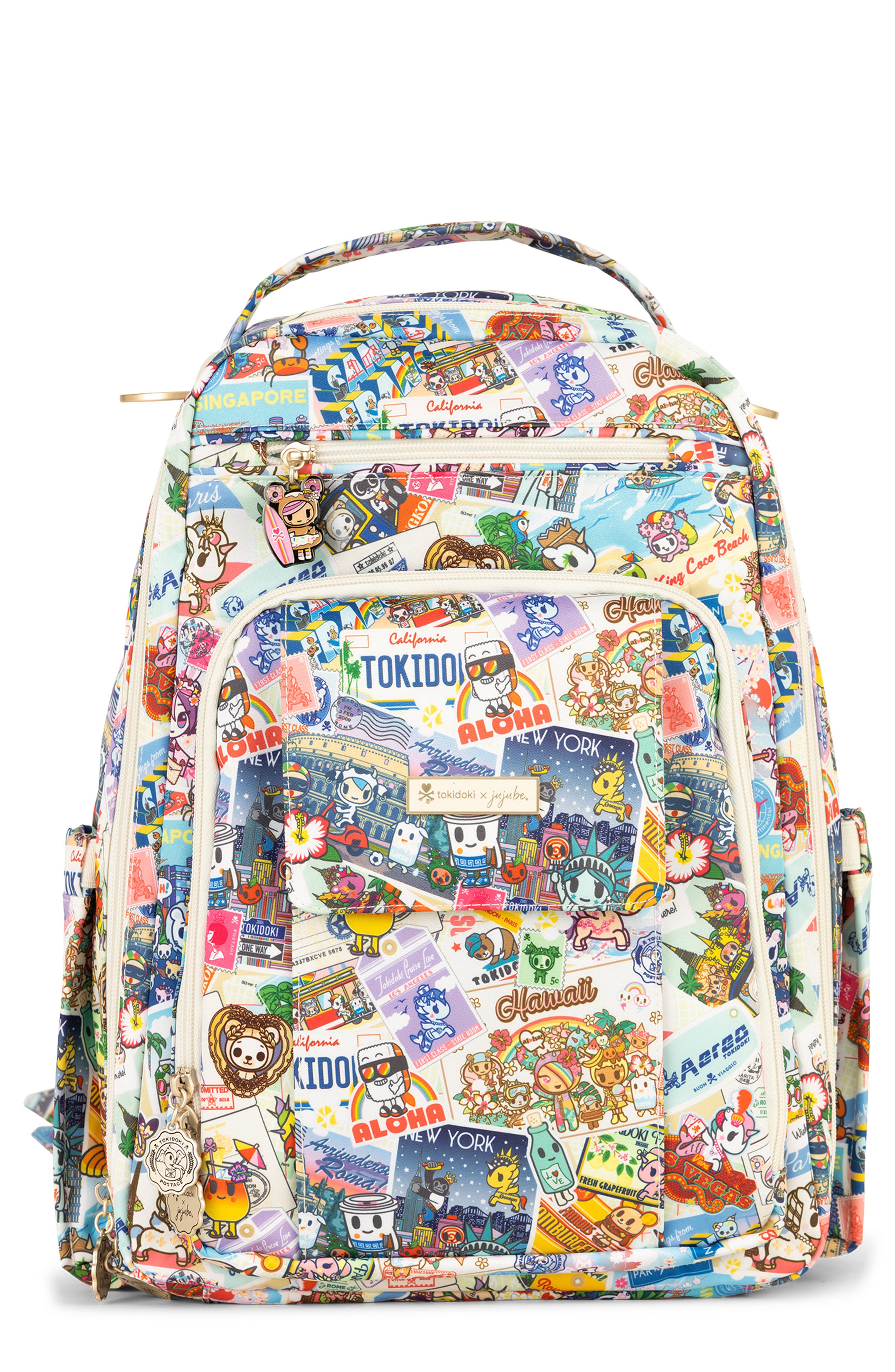 JuJuBe Be Right Back Diaper Bag, Main, color, 