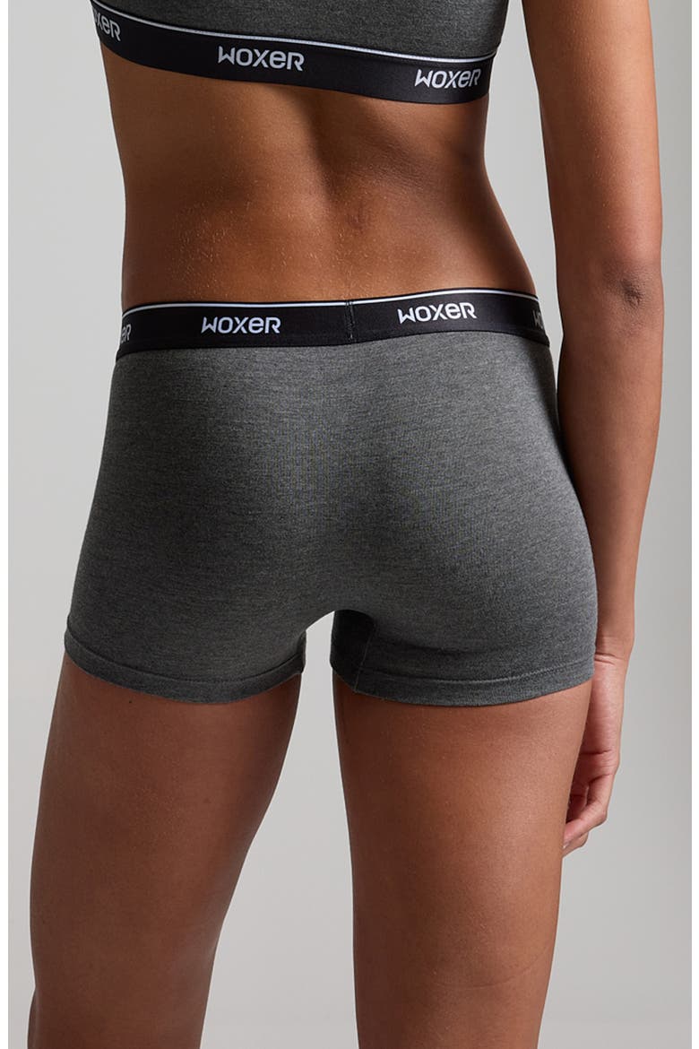 Star Ultra-Soft 3-Inch Boxer Briefs, Alternate, color, CHARCOAL HEATHER