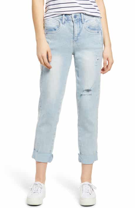 Wit & Wisdom 'Ab'Solution High Waist Crop Slim Straight Leg Jeans