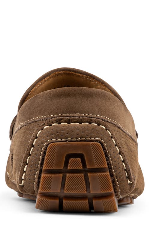 Donald Pliner Textured Horsebit Loafer In Brown