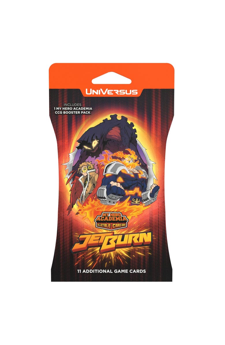 UVS Games My Hero Academia Collectible Card Game Set 6 Jet Burn Booster Pack, Main, color,