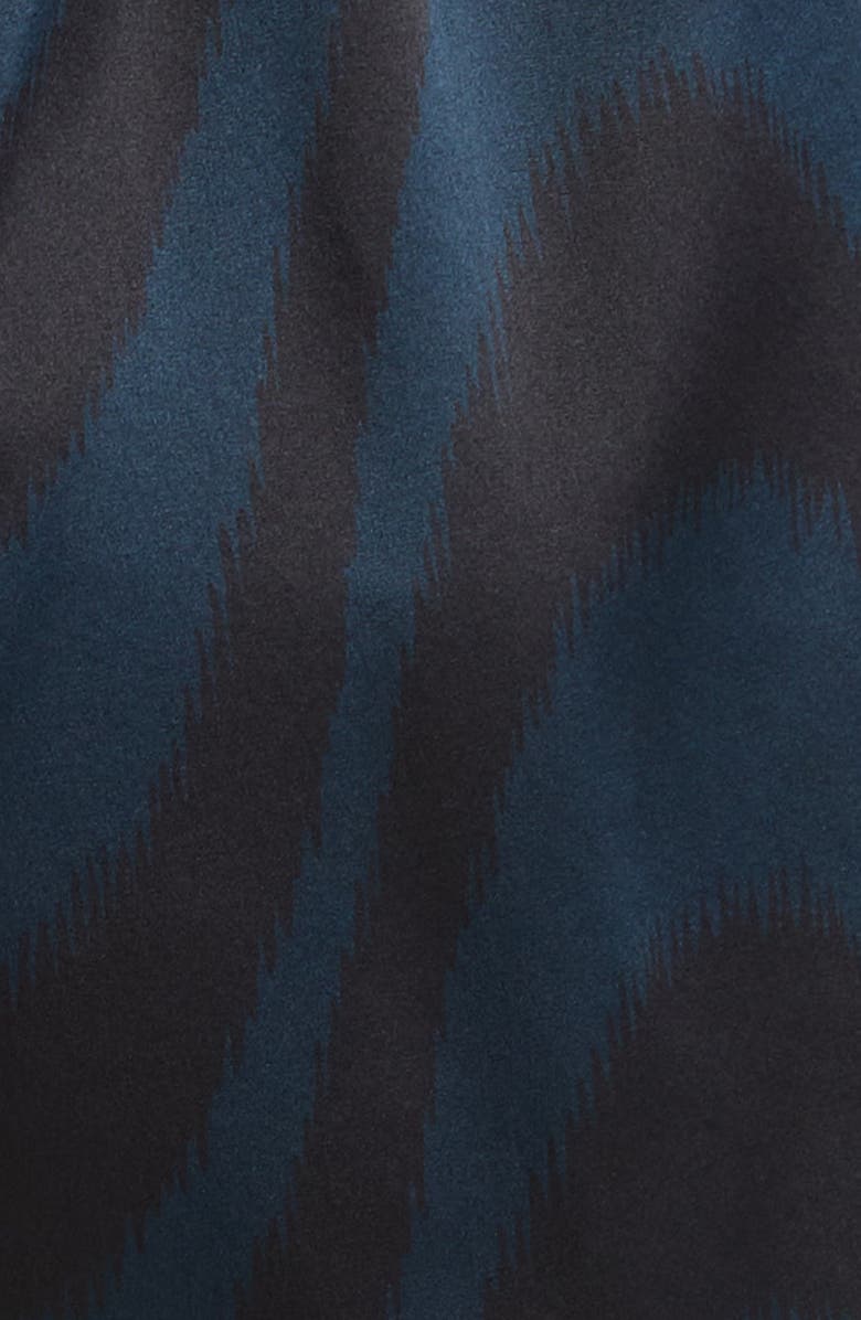 TOM FORD Peacock Print Stretch Silk Boxers, Alternate, color,