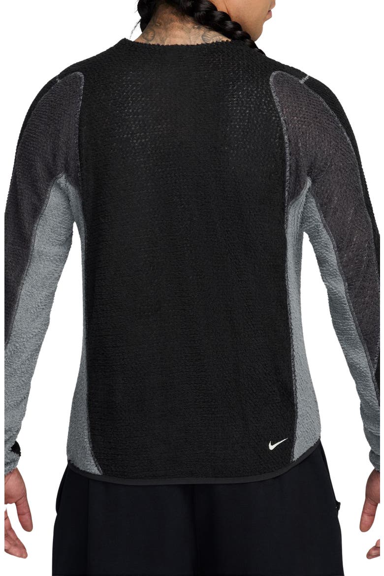 ACG Wolf Tree Crewneck Sweatshirt, Alternate, color, BLACK/ ANTHRACITE