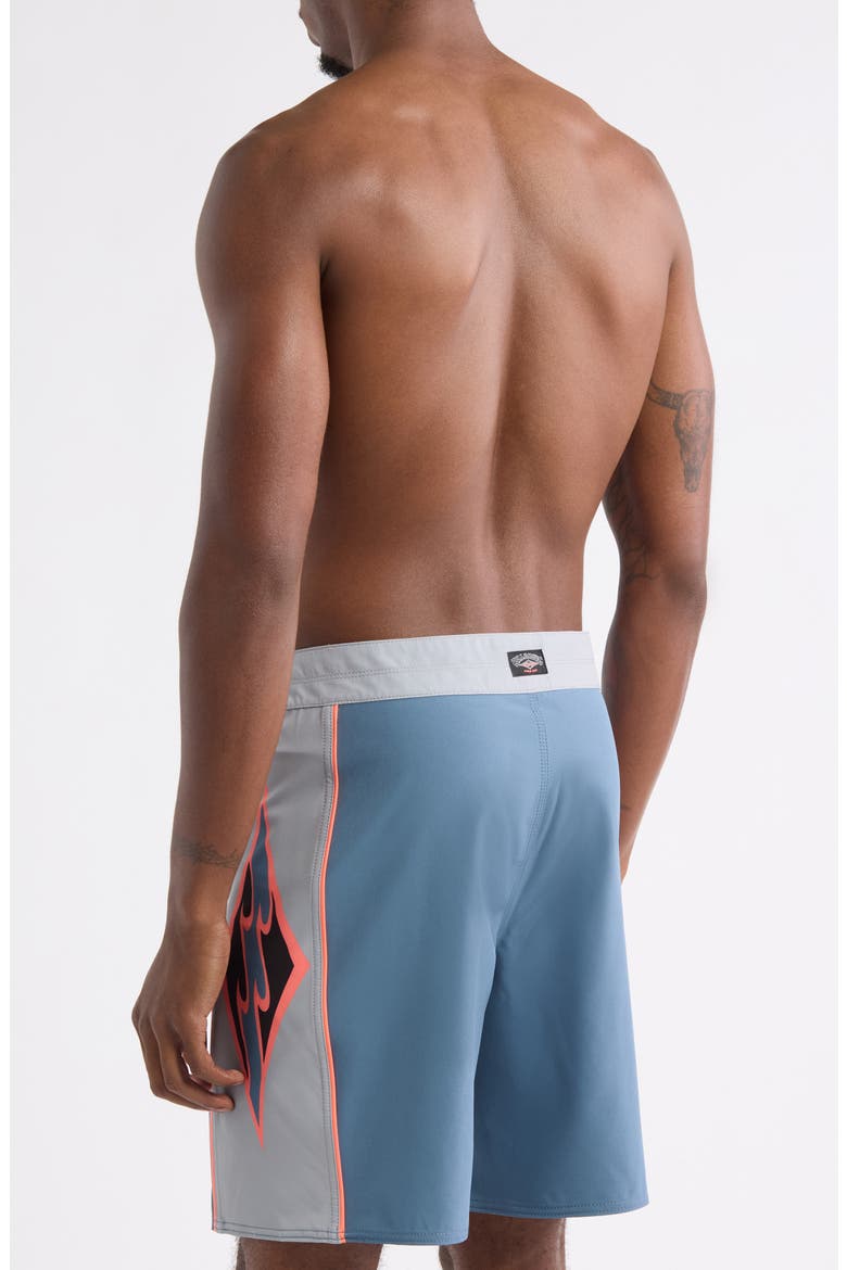 New Wave Pro Board Shorts, Alternate, color, CHINA BLUE