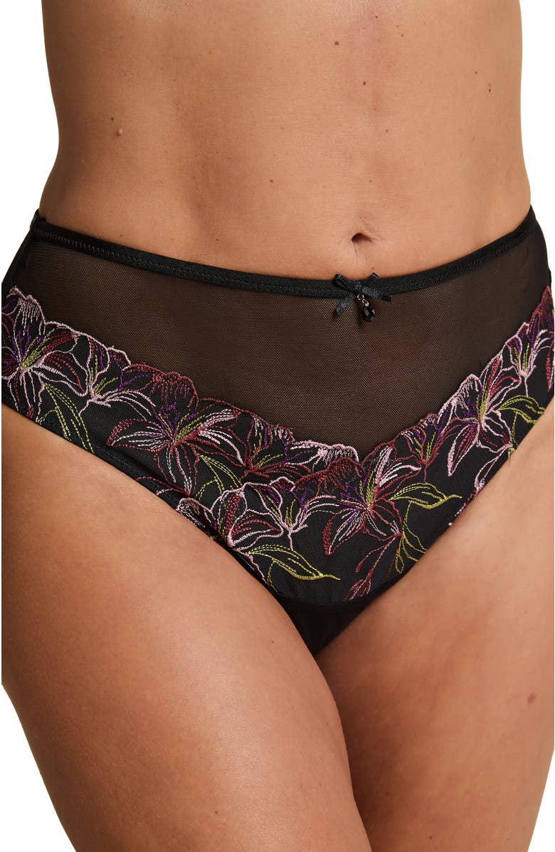 Hunkemöller Lily Slip, Alternate, color, Black