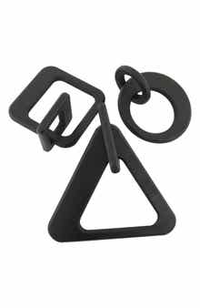 UMA Set of 3 Geometric Chain Link Sculptures