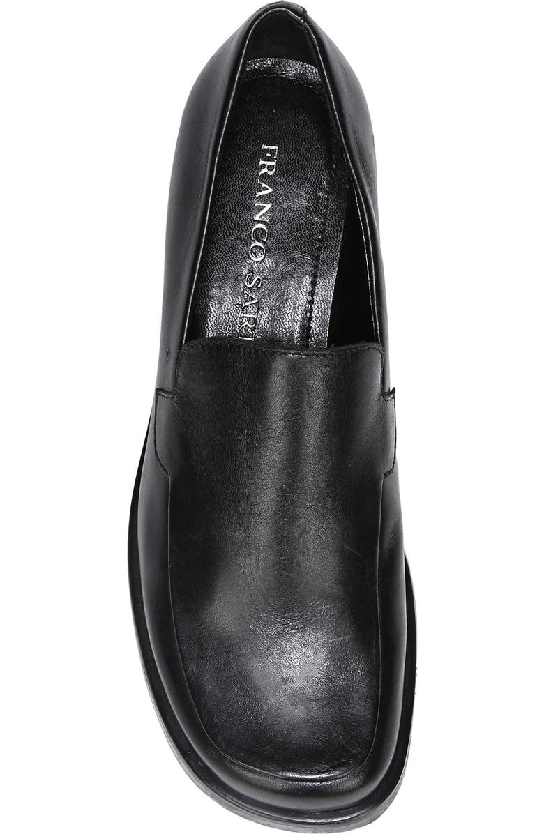 Franco Sarto Bocca Leather Loafer - Multiple Widths Available, Alternate, color, Black Leather