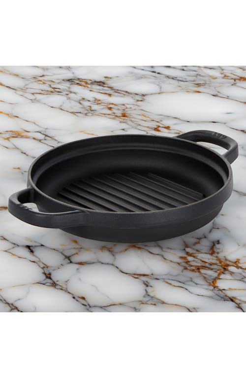 Berghoff Leo Graphite Cast Iron Grill Pan In Black
