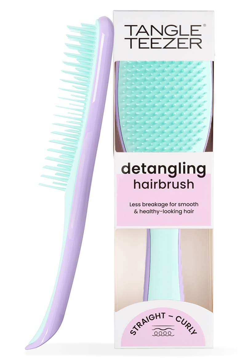 Ultimate Detangler Hairbrush - Straight to Wavy, Main, color, LILAC MINT