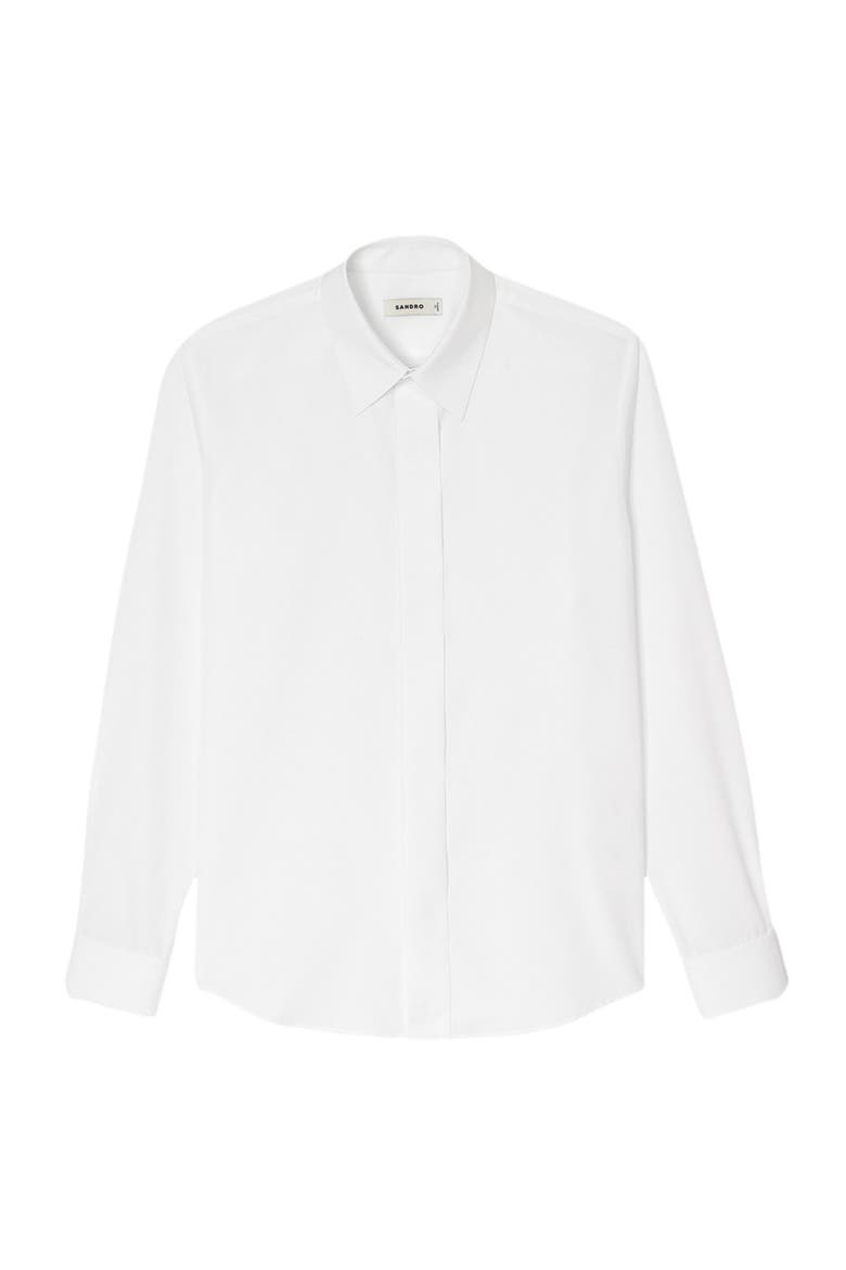 Cotton shirt, Alternate, color, White