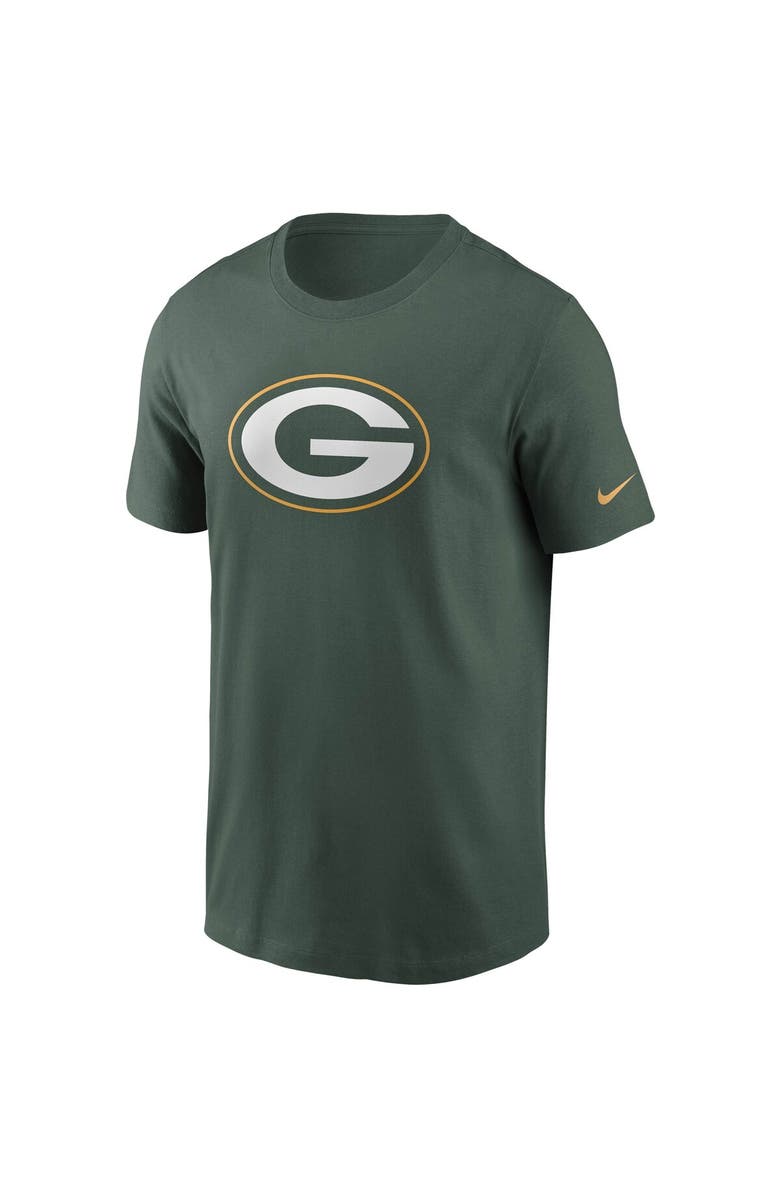 Nike Men's Nike Green Green Bay Packers Primary Logo T-Shirt, Alternate, color, Green