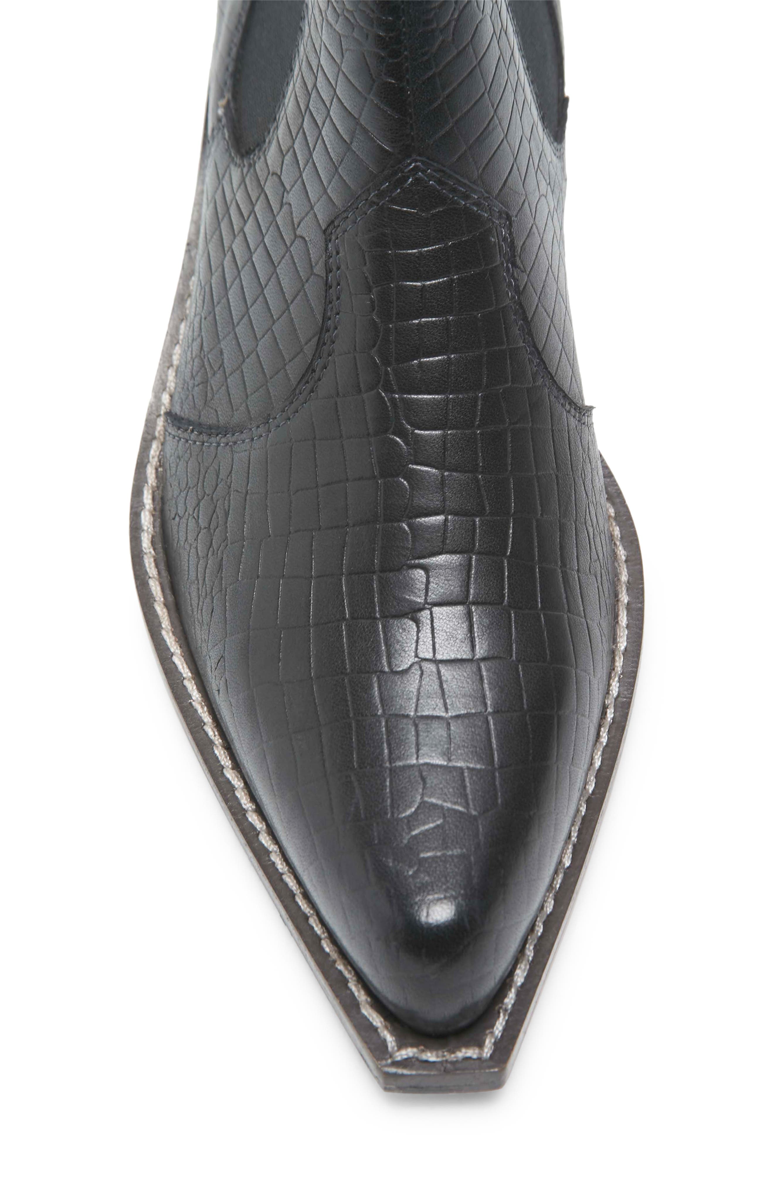 Free People Beau Western Chelsea Boot, Alternate, color, 