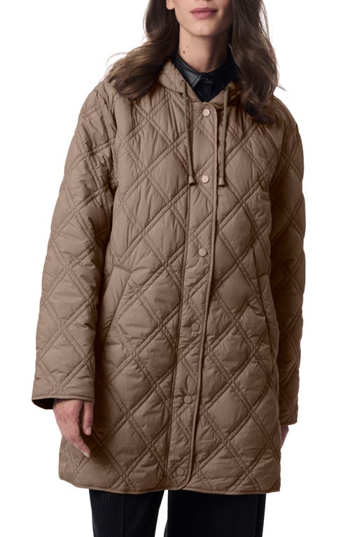 Bernardo Hooded Quilted Liner Jacket