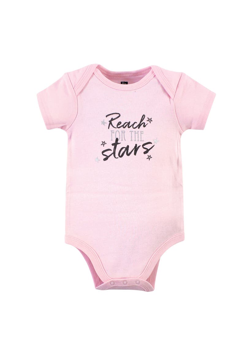 Triple Pack of Soft Cotton Bodysuits, Alternate, color, Whimsical Unicorn