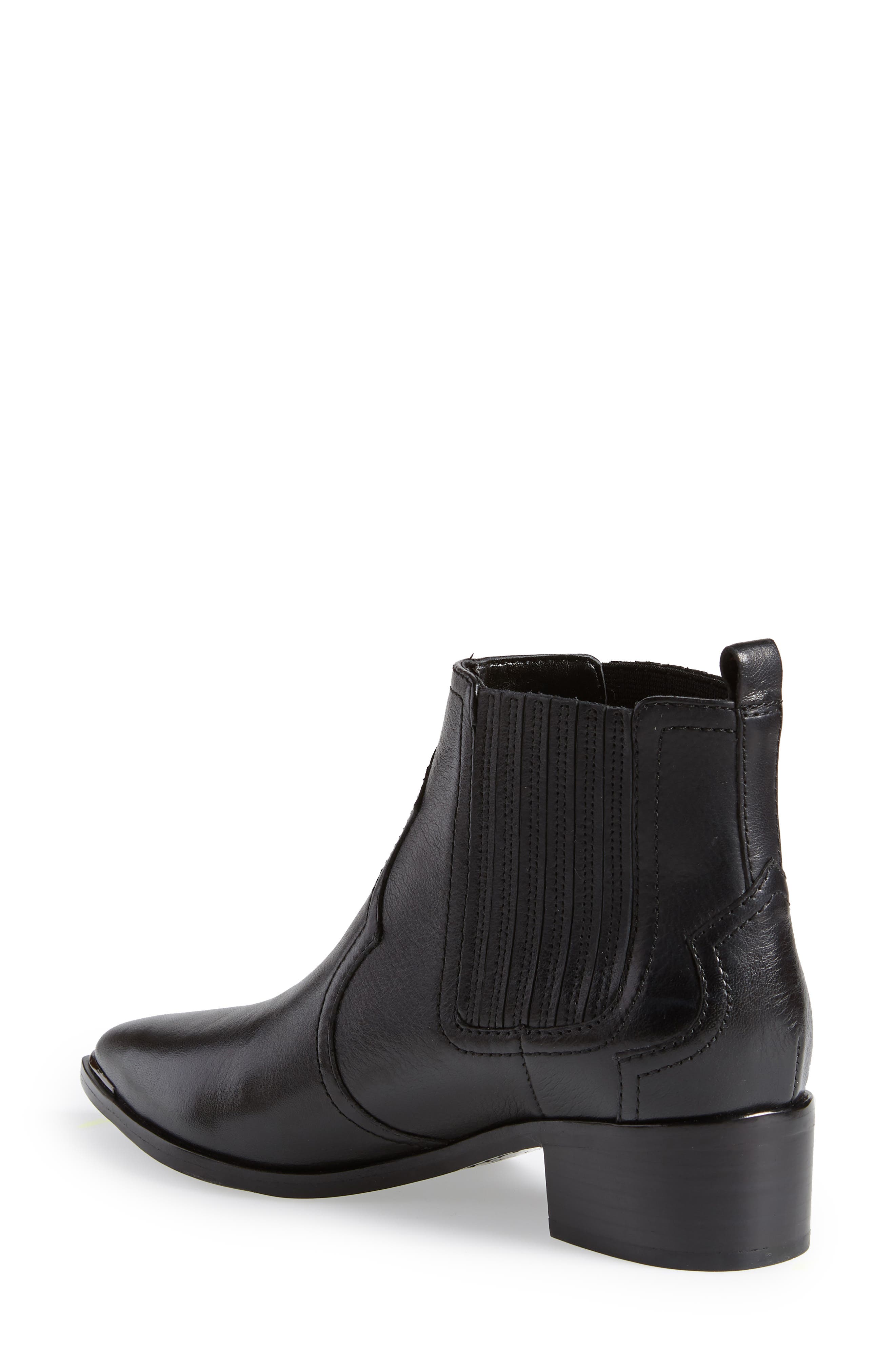 Yohani Bootie, Alternate, color, BLACK LEATHER
