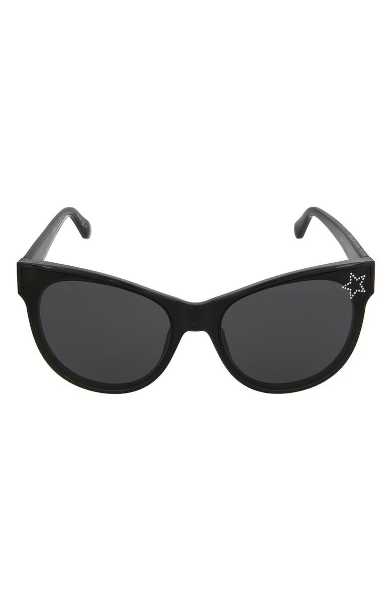 Stella McCartney 61mm Cat Eye Sunglasses, Main, color,