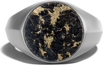 John Hardy Men's Classic Chain Radial Signet Ring | Nordstrom