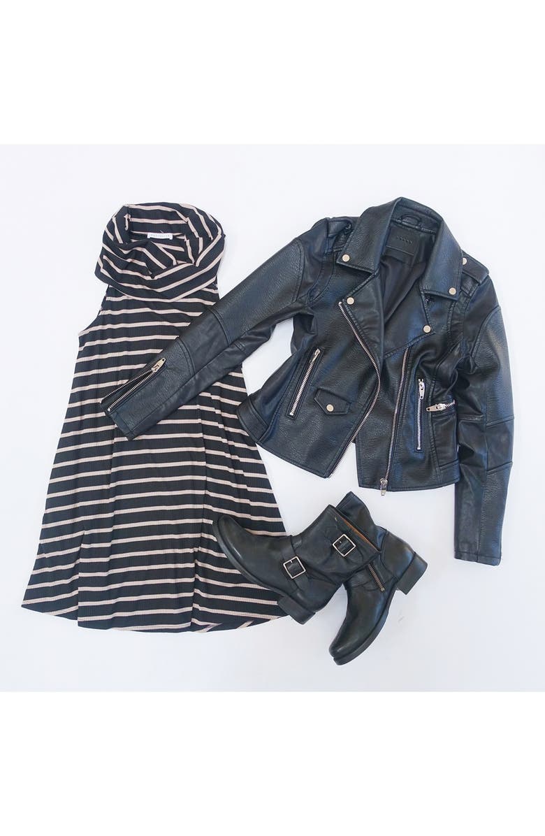 Socialite Cowl Neck Shift Dress, Alternate, color,