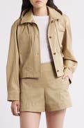 Theory Hooded Crop Jacket