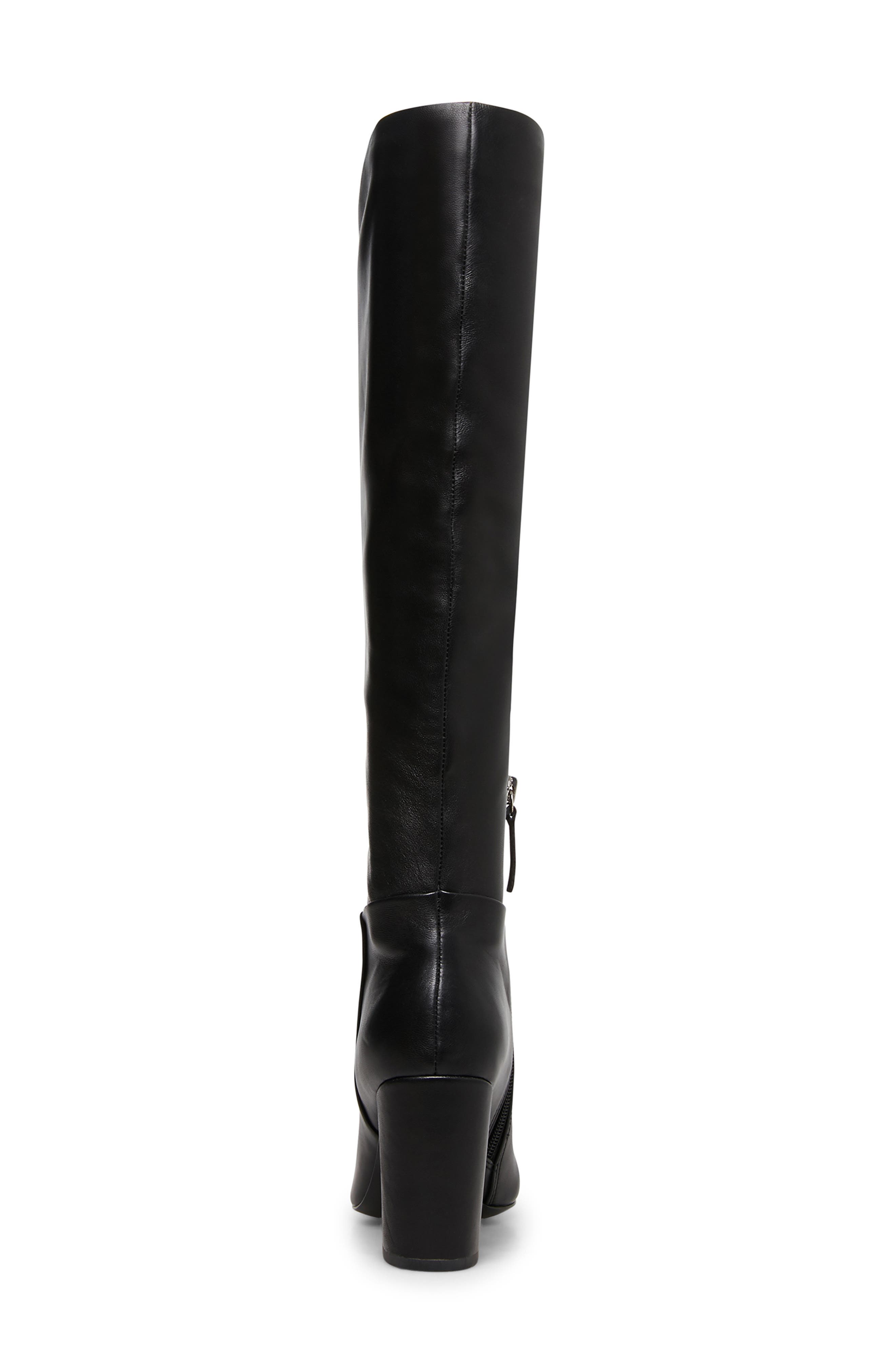 Limo Pointed Toe Boot, Alternate, color, BLACK FAUX LEATHER