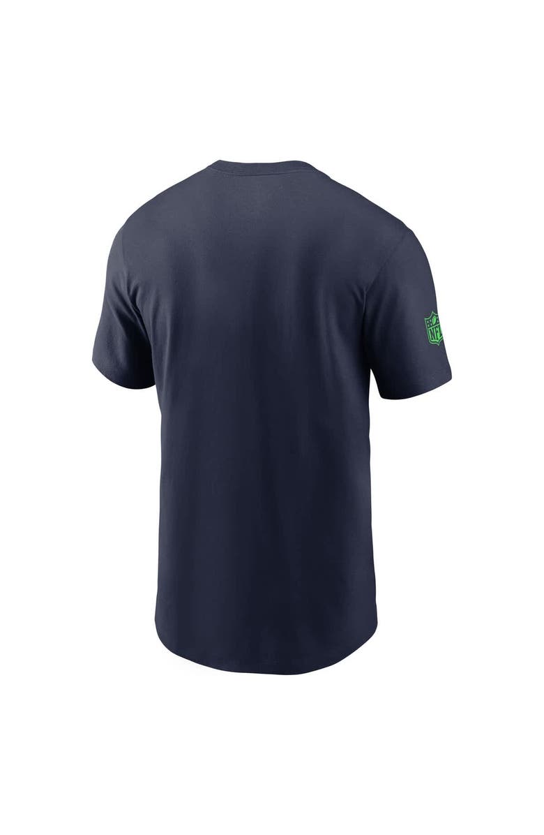 Nike Men's Nike College Navy Seattle Seahawks Sideline Performance T-Shirt, Alternate, color, College Navy
