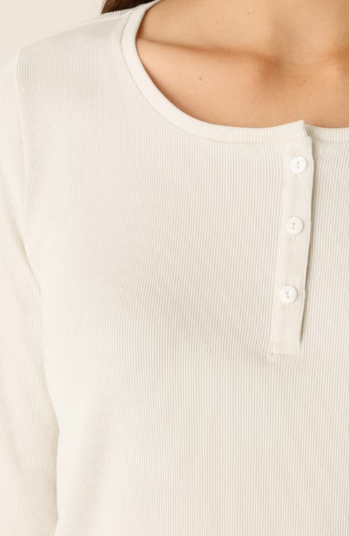 Eileen Fisher Organic Cotton Wide Leg Lounge Pants In White