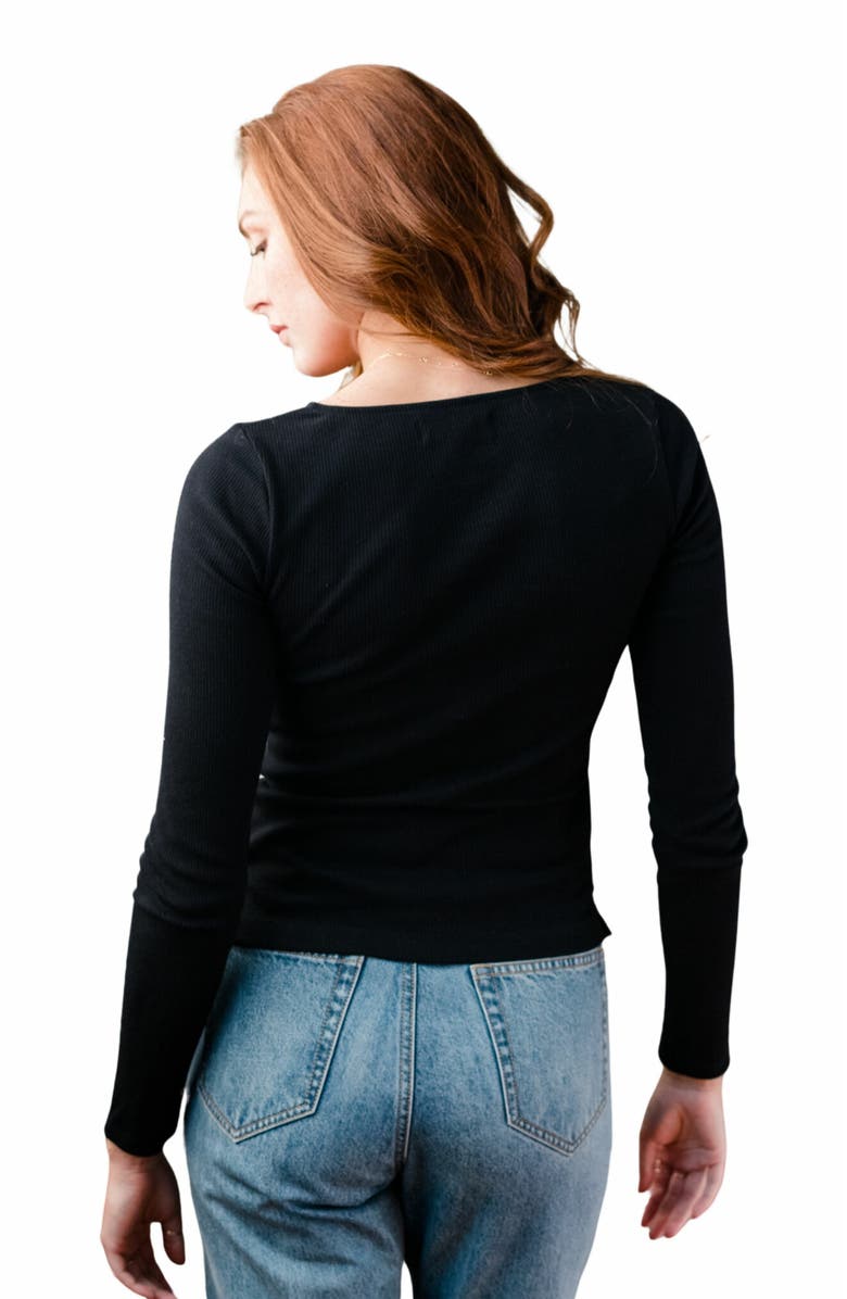 ABLE Mya Ruched Top, Alternate, color, 