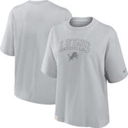 Nike Women's Nike Gray Detroit Lions Glory Arch Boxy T-Shirt