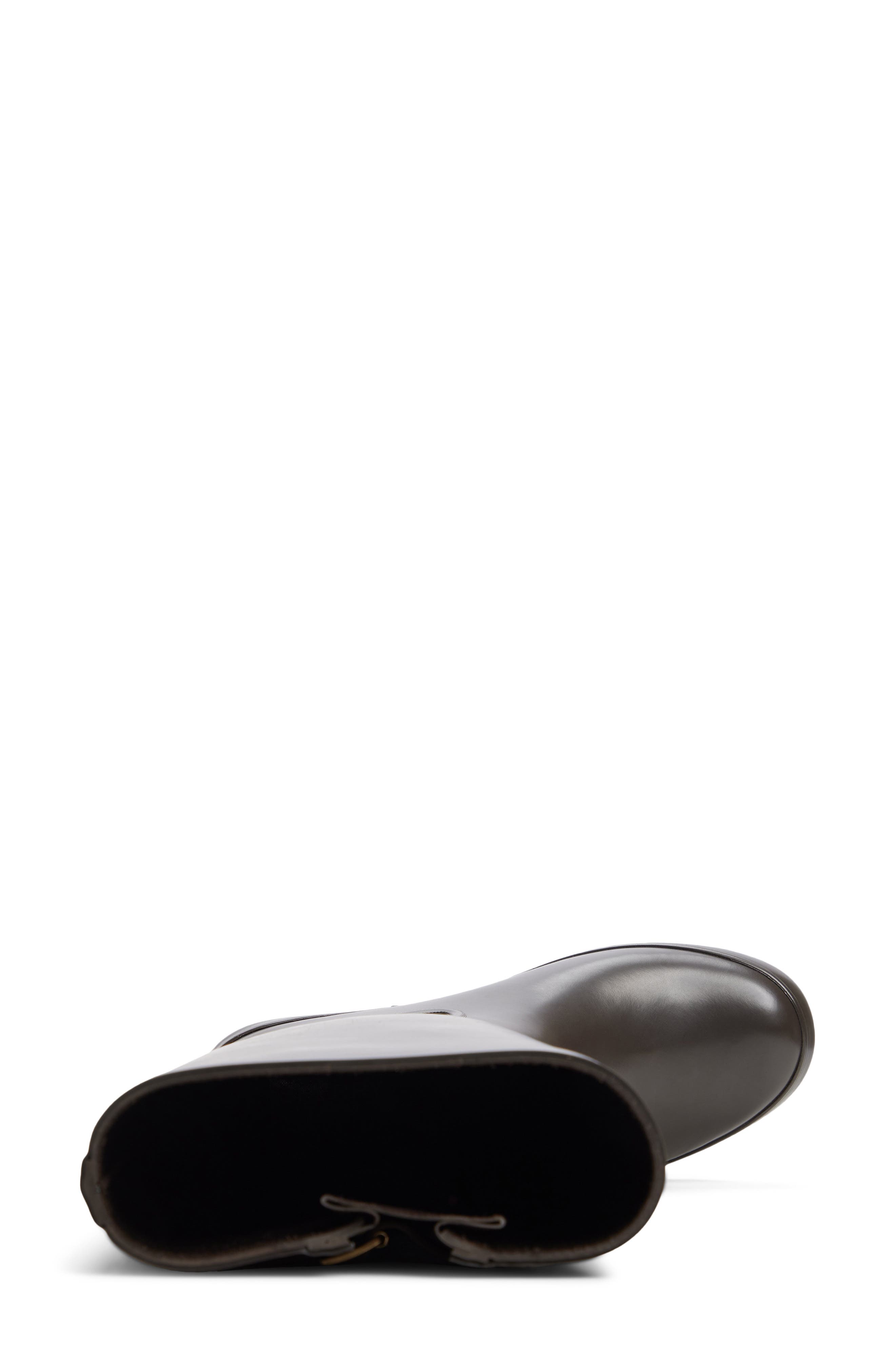Drizzle Tall Waterproof Rain Boot, Alternate, color, DARK BROWN