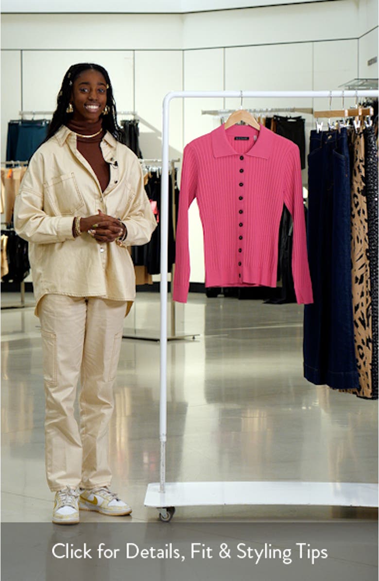 The Mariella Rib Cardigan, sales video thumbnail