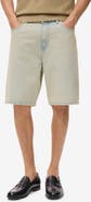 MANGO Relaxed Fit Denim Bermuda Shorts