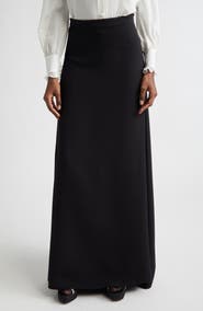 Valentino Silk Cady Couture Skirt