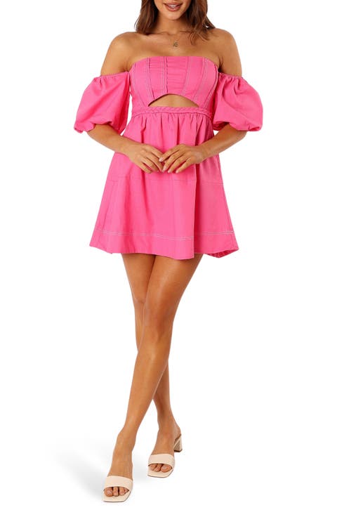 Aurora Off the Shoulder Minidress