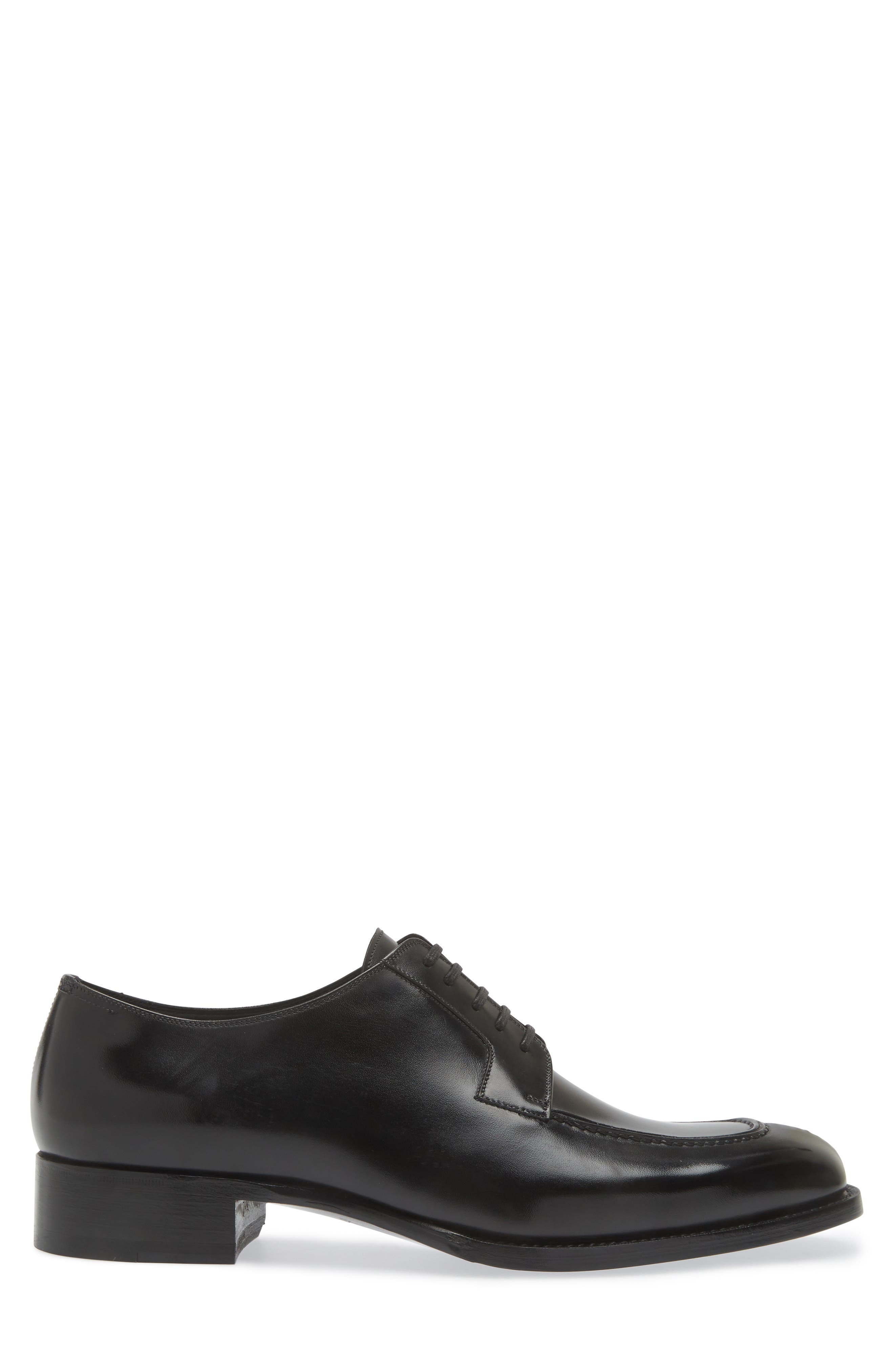 TOM FORD Tudor Burnished Leather Oxford, Alternate, color, 