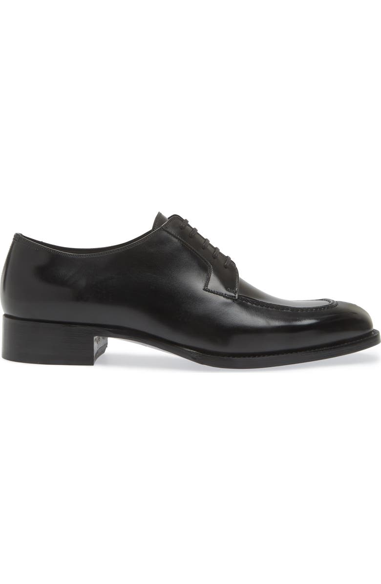 TOM FORD Tudor Burnished Leather Oxford, Alternate, color,