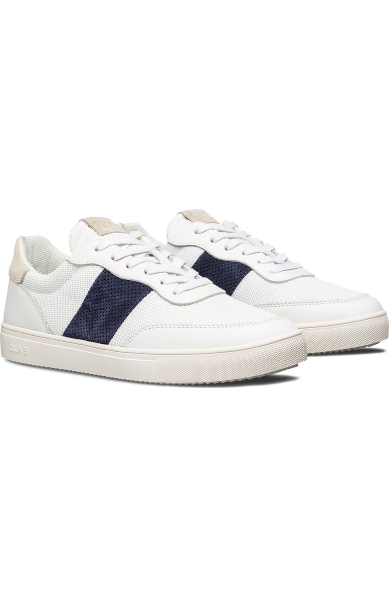 CLAE Davis Sneaker, Main, color, White Navy Wood Ash