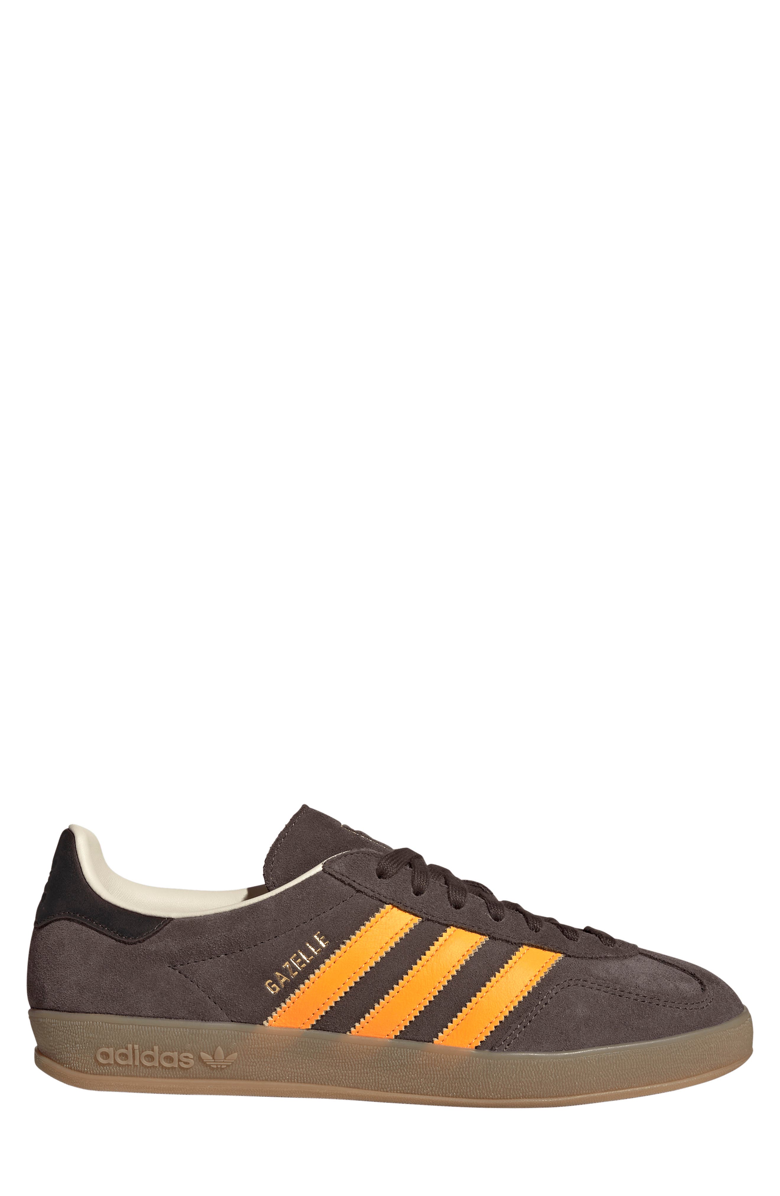 adidas Gazelle Indoor Sneaker, Alternate, color, Brown/Luta
