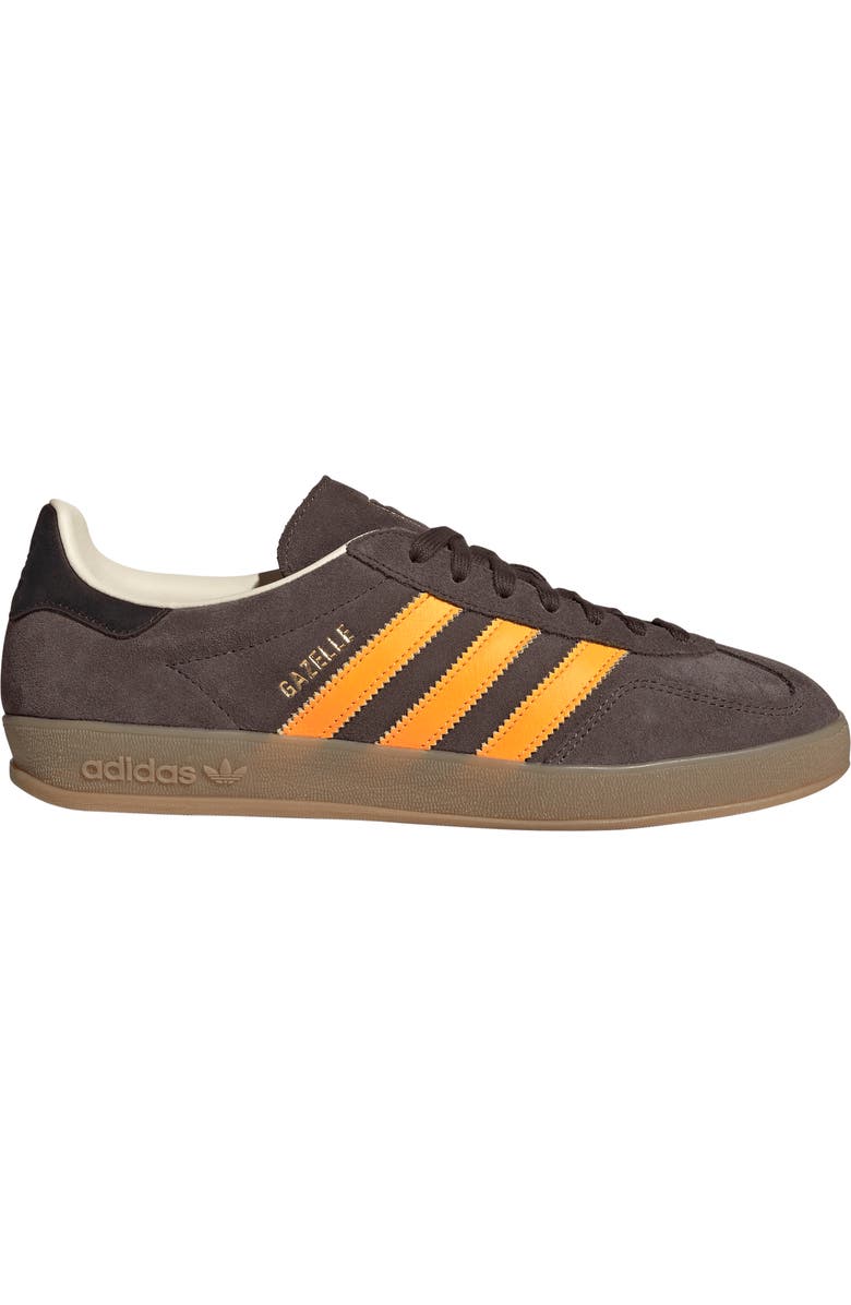 adidas Gazelle Indoor Sneaker, Alternate, color, Brown/Luta