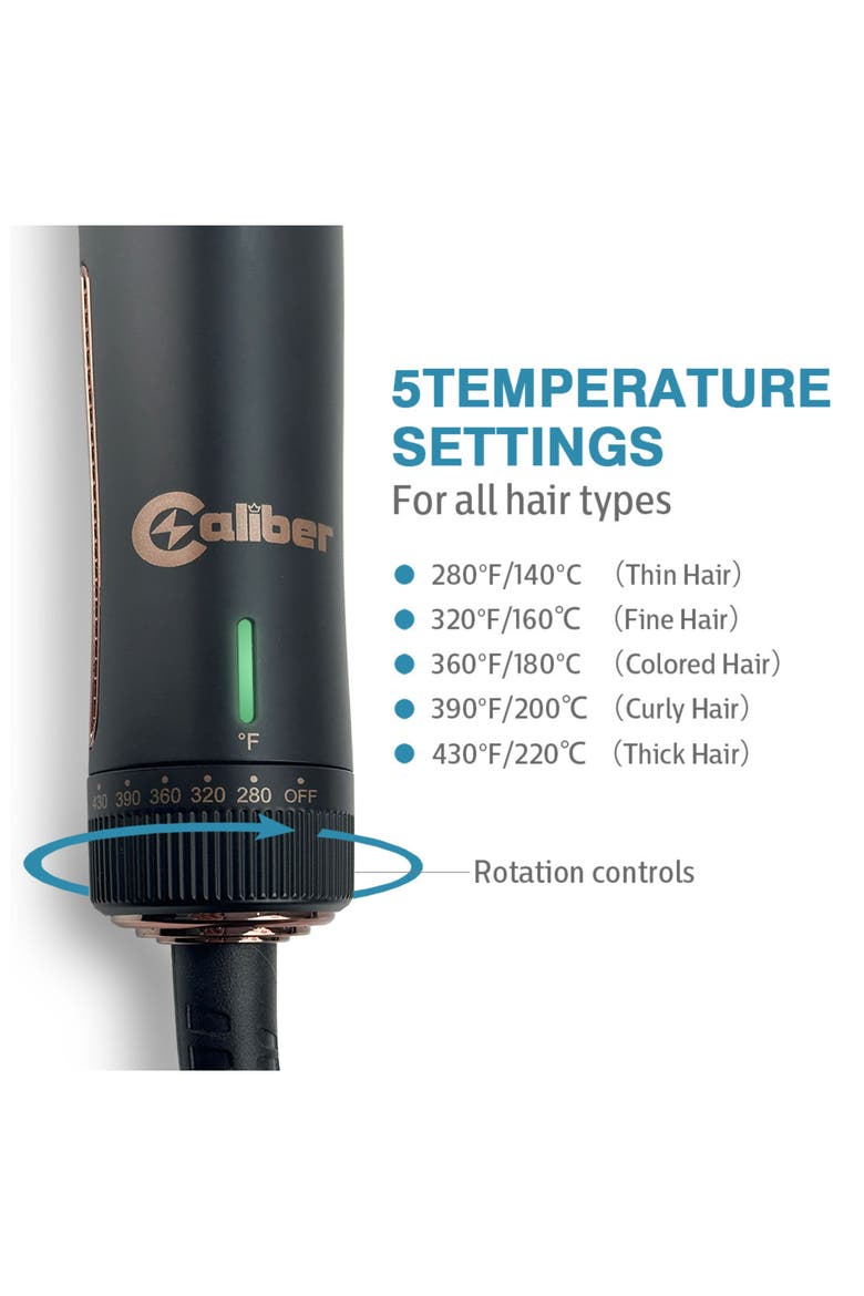 Breeze XL Professional Flat Iron Hair Straightener, Alternate, color, Black