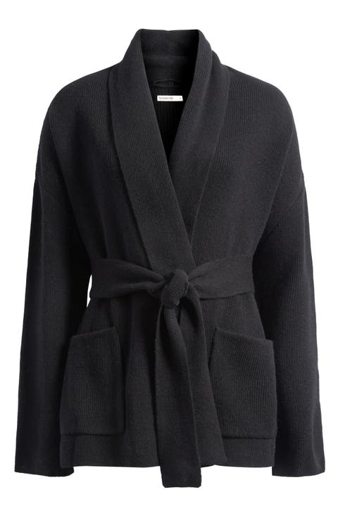 Madison Wool Drape Cardigan