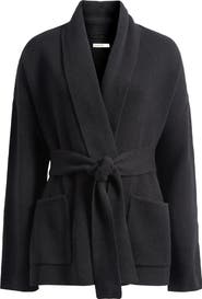 HOUSE OF CB Madison Wool Drape Cardigan