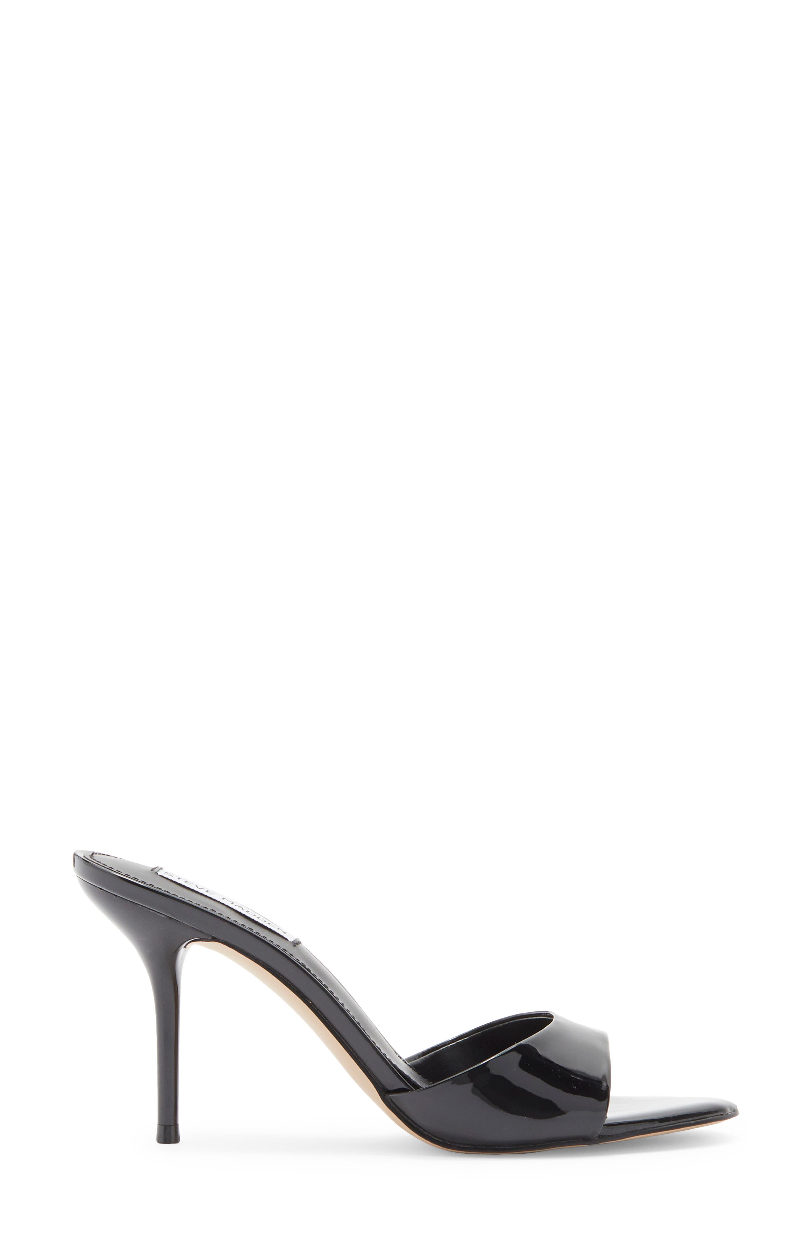 Steve Madden Porcha Stiletto Mule Sandal, Alternate, color, Black