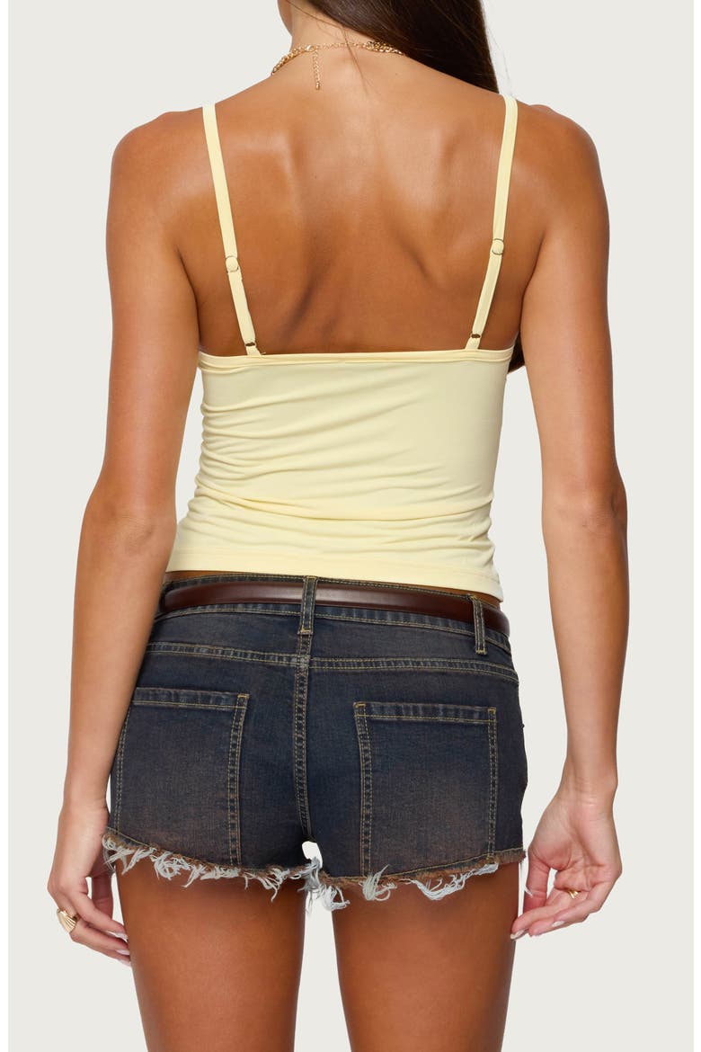 Chantelle Keyhole Camisole, Alternate, color, YELLOW