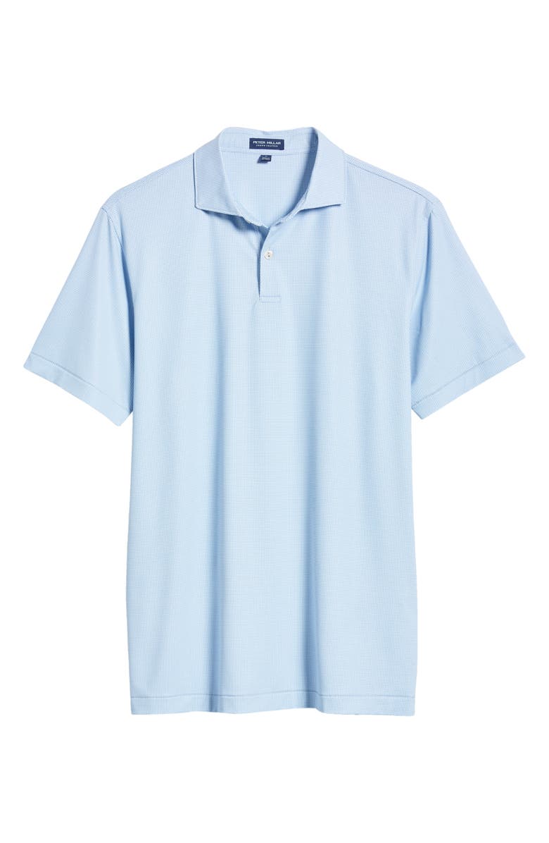 Peter Millar Delancey Tailored Fit Dot Pattern Performance Golf Polo, Alternate, color,