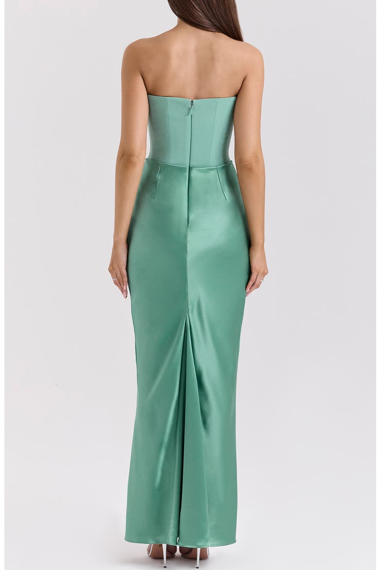 Persephone Strapless Maxi Cocktail Dress, Alternate, color, FELD SPAR