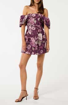 Ever New Jacquie Off the Shoulder Minidress