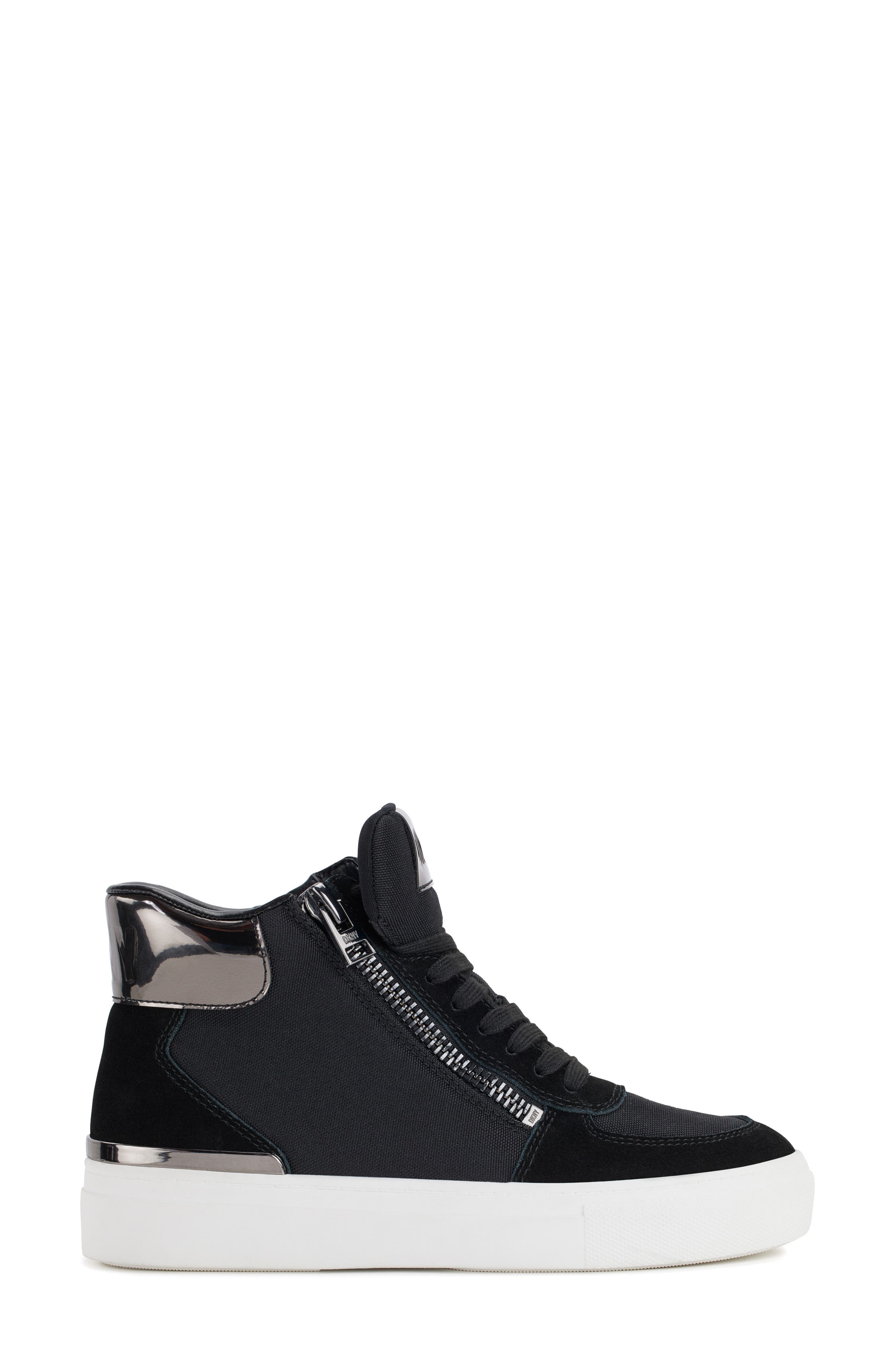DKNY Cindell High Top Sneaker, Alternate, color, 