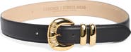 L'AGENCE Yarros Embellished Leather Belt