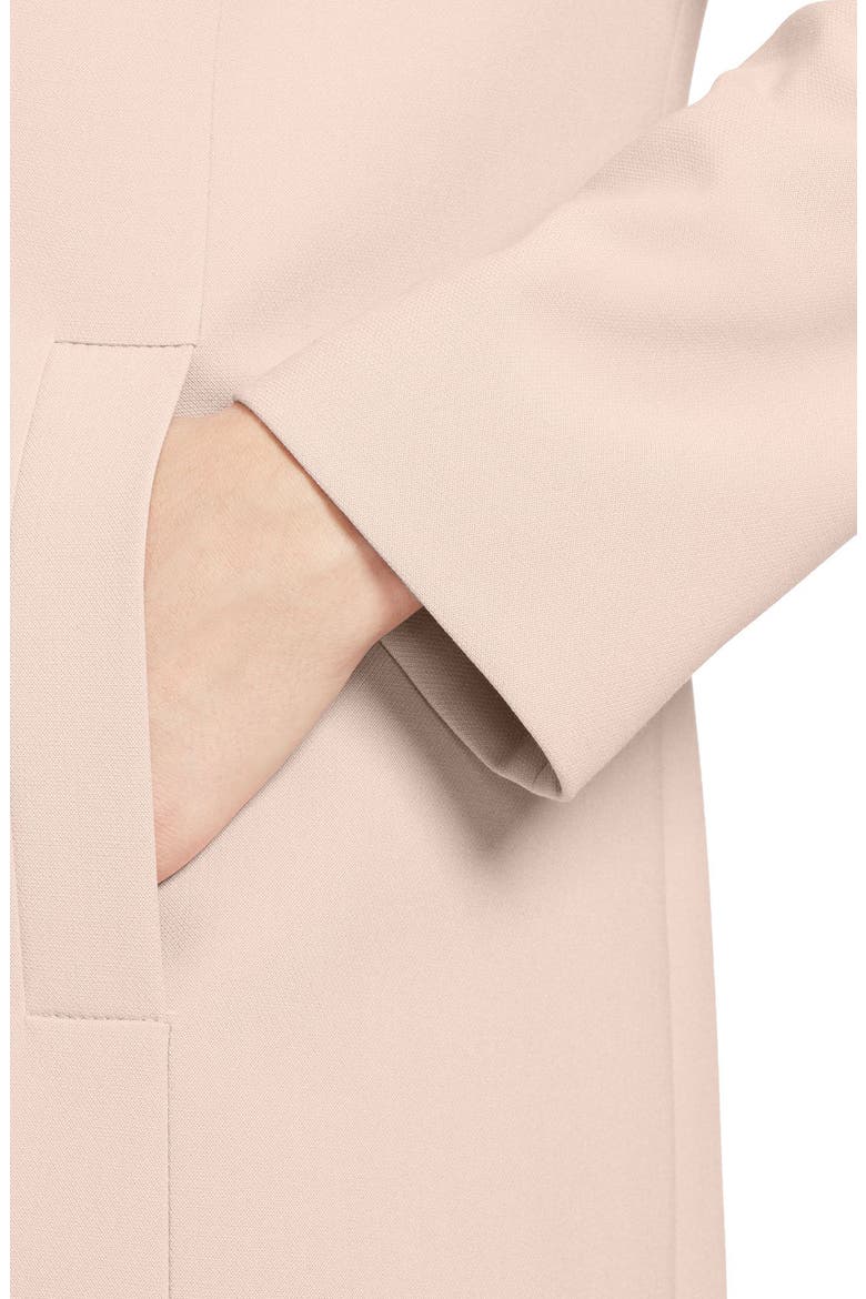 Collarless Crepe Topper, Alternate, color, BLUSH