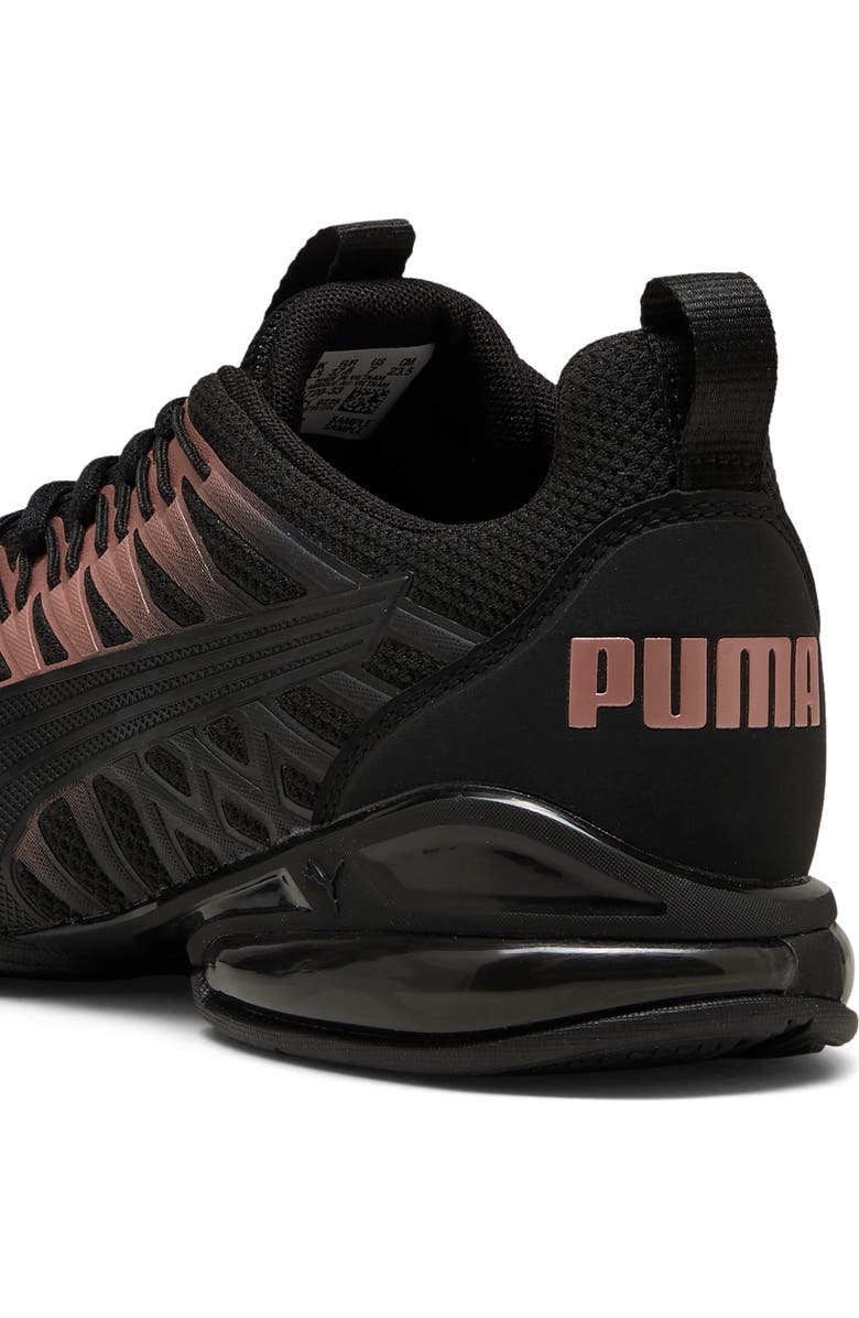 PUMA Voltaic Eco Sneaker, Alternate, color, Puma Black/ Rose Gold